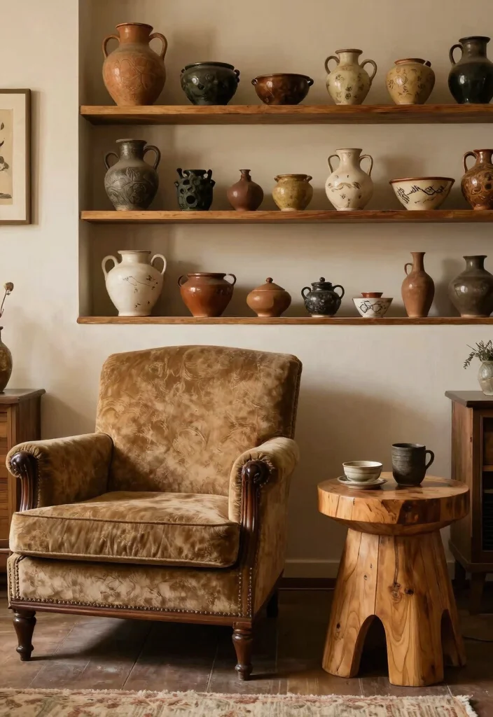 15 Artsy Living Room Ideas: Creative, Bold, and Expressive - 15. Embrace Imperfection 1