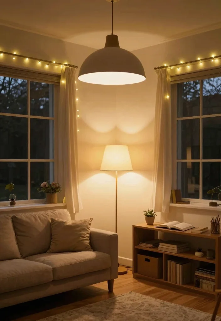 15 Caribbean Living Room Ideas: Colorful Breezy Style - 10. Layered Lighting 1