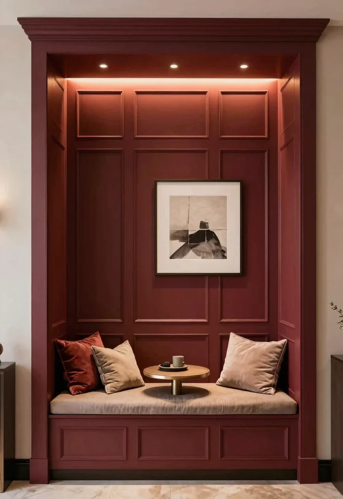 16 Alcove Living Room Ideas: Cozy, Smart, and Stylish - 10. Transformative Alcove Wall Panels 1