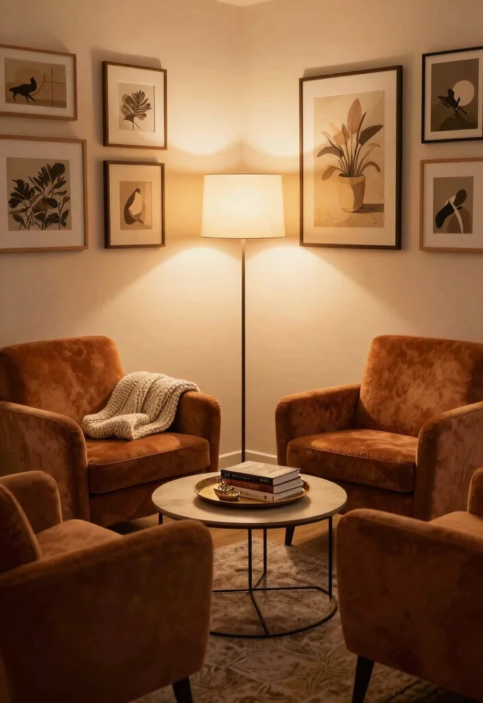 16 Alcove Living Room Ideas: Cozy, Smart, and Stylish - 4. Alcove Lounge Area 1