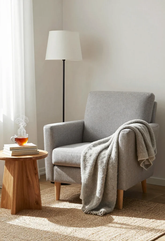 16 Monochromatic Living Room Ideas for a Clean, Cohesive Style - 9. Cozy Nooks 1