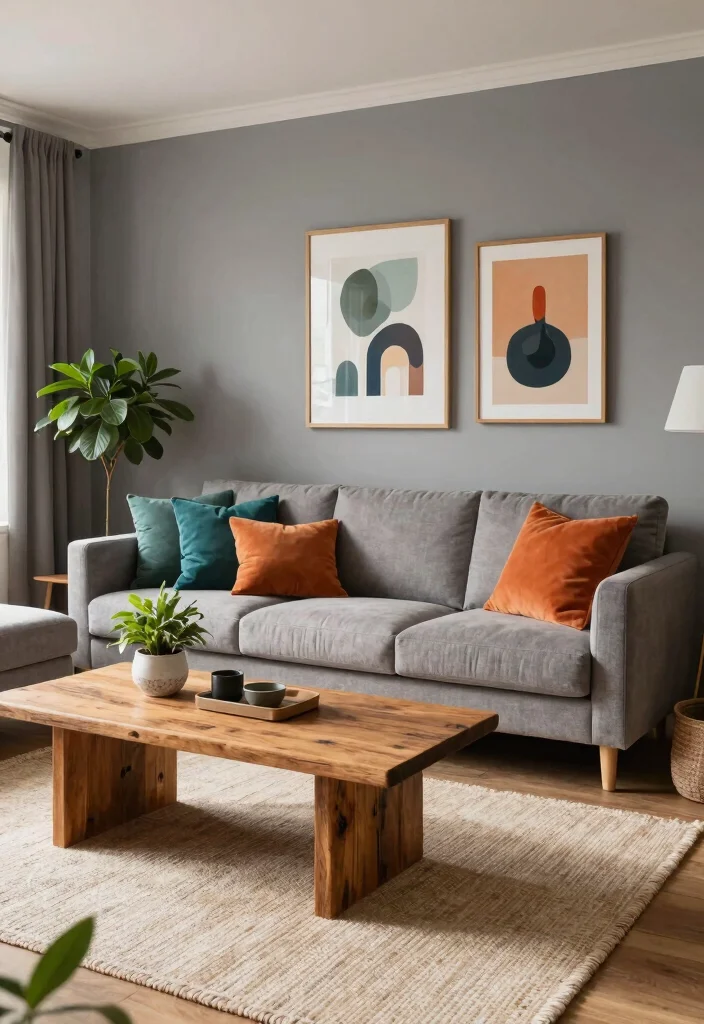 16 Warm Living Room Colors Ideas Cozy Inviting Palettes - 4. Warm Gray 1