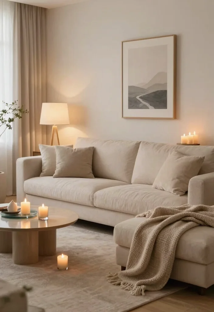 17 Inviting Living Room Ideas Comfortable and Welcoming - 17. Create a Relaxing Atmosphere 1