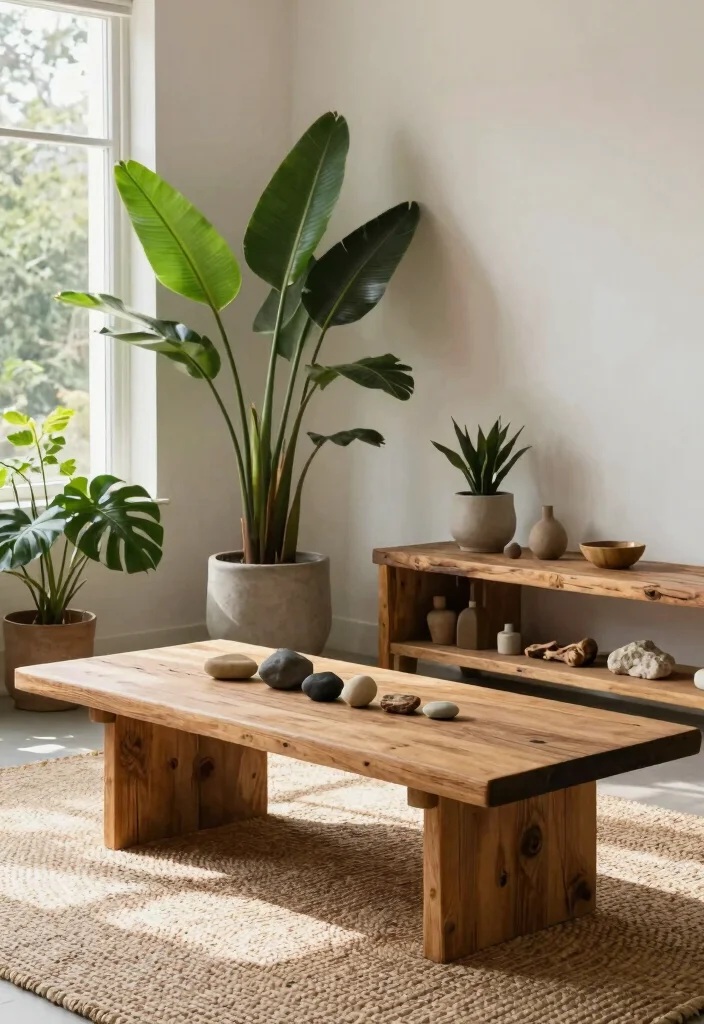 17 Inviting Living Room Ideas Comfortable and Welcoming - 3. Incorporate Natural Elements 1