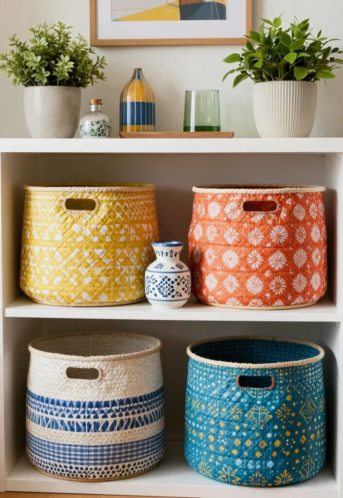 17 Living Room Basket Ideas Stylish Storage Solutions - 11. Decorative Storage Baskets 1