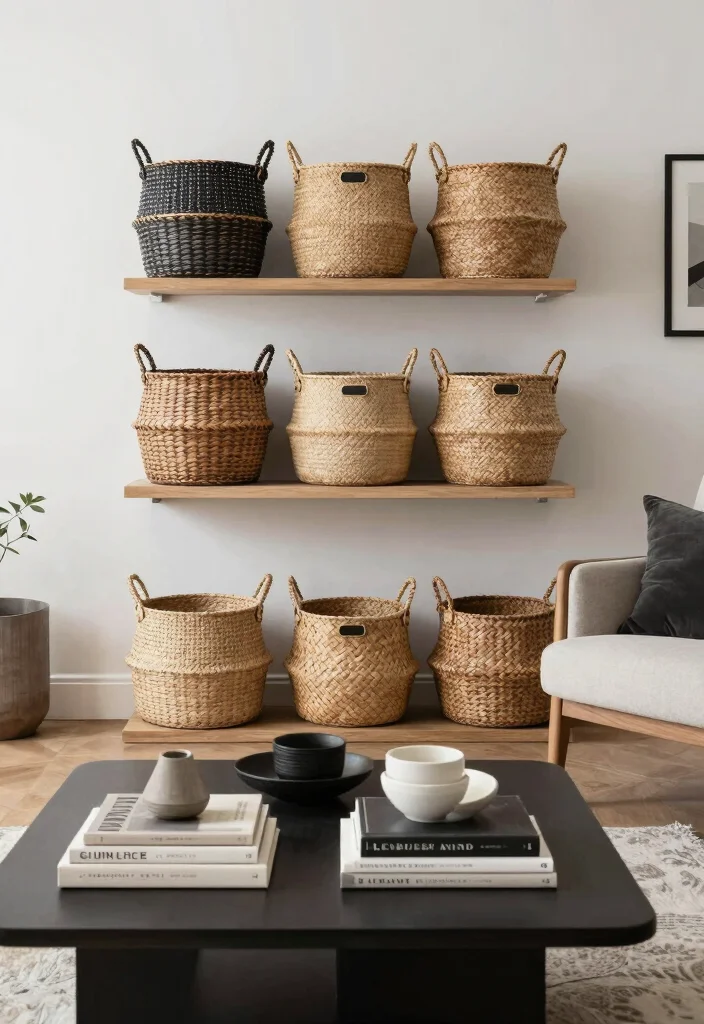 17 Living Room Video Ideas Aesthetic Setup Inspiration - 11. Functional Decor with Style 1