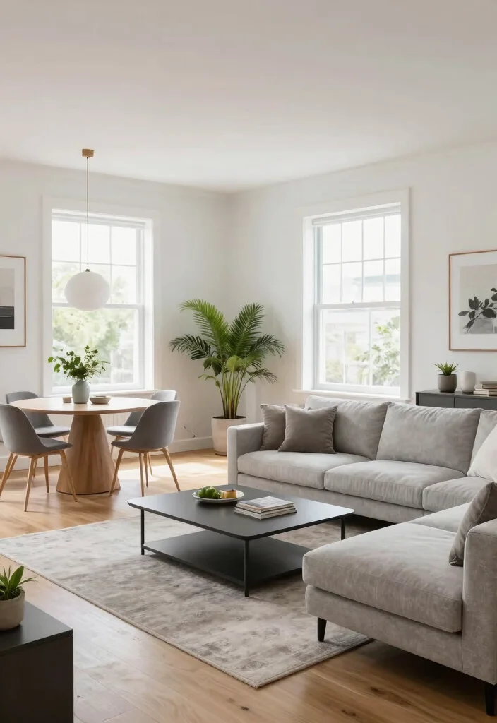 17 Living Room With Two Windows Ideas for Balanced Bright Layouts - 2. Open Floor Plan Bliss 1