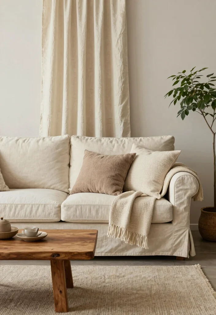 18 2026 Living Room Trends You Will See Everywhere - 5. Sustainable Textiles 1