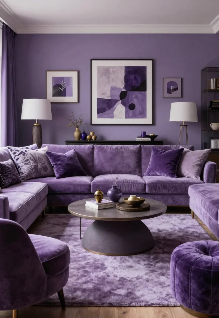 18 Living Room Purple Ideas: Bold Elegant Color Palettes - Conclusion 1