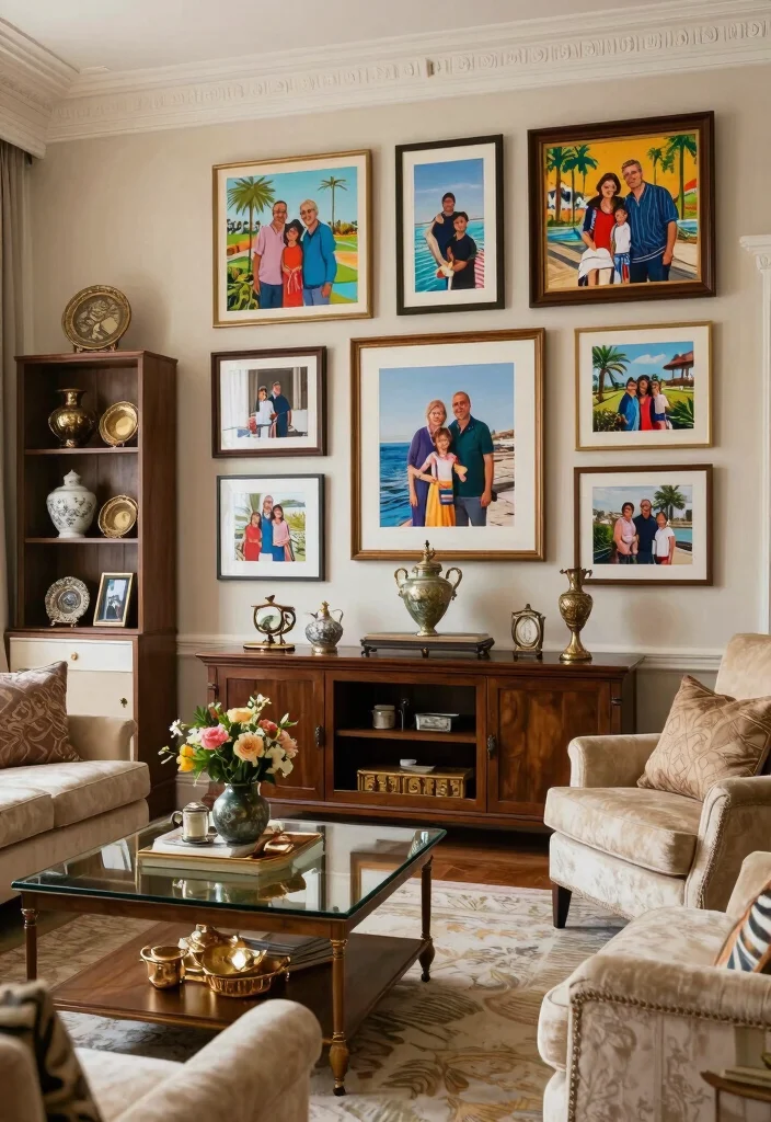 18 Mansion Living Room Ideas for Grand Luxurious Design - 15. Personal Touches 1