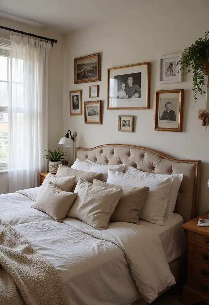 25 Black and Silver Bedroom Ideas That Feel Glamorous & Modern - 20. Personal Touches