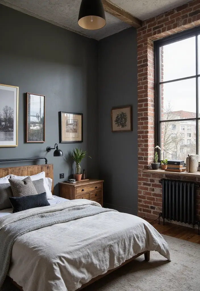 25 Boys Grey Bedroom Ideas That Feel Grown-Up and Cool - 1. Industrial Chic