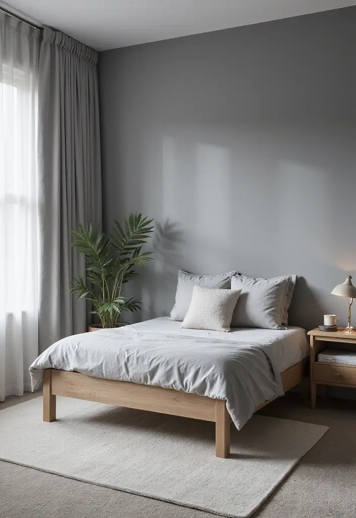 25 Boys Grey Bedroom Ideas That Feel Grown-Up and Cool - 6. Minimalist Marvel