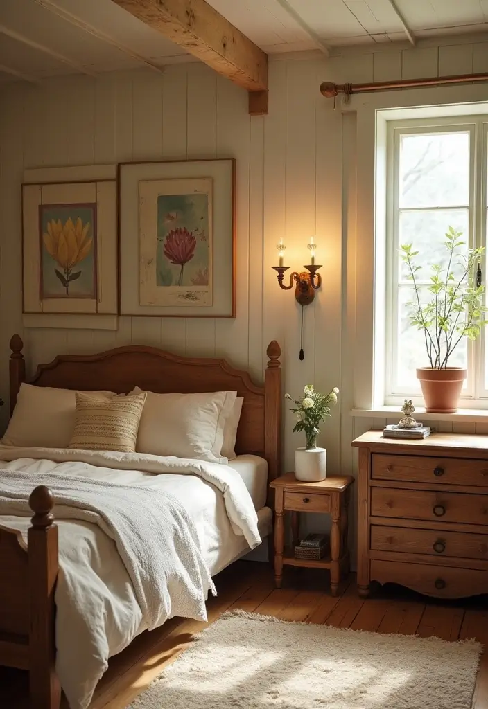 25 Girls Bedroom Ideas for Ages 8–10 That She’ll Absolutely Love - 12. Charming Farmhouse Retreat