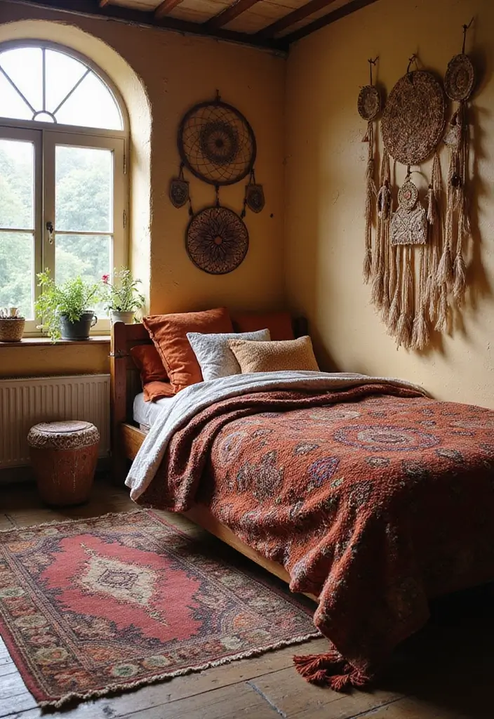 25 Girls Bedroom Ideas for Ages 8–10 That She’ll Absolutely Love - 5. Vintage Bohemian Chic