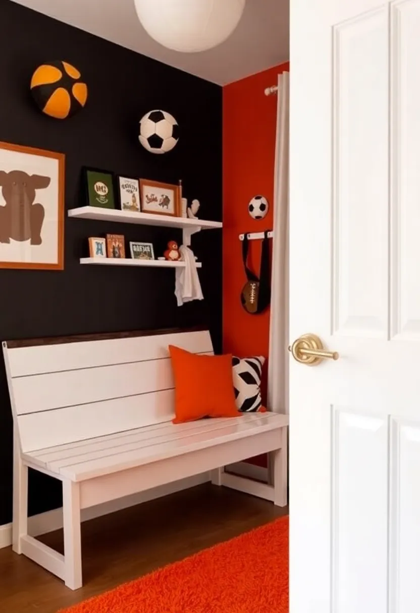 25 Girls Bedroom Ideas for Ages 8–10 That She’ll Absolutely Love - 9. Sporty Adventure Zone