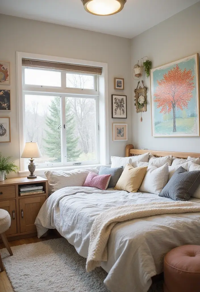 25 Husband and Wife Bedroom Ideas That Balance Both Styles - 21. Crafty DIY Projects