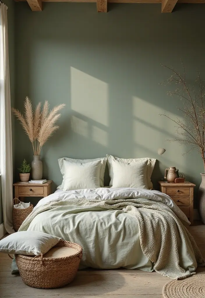 25 Husband and Wife Bedroom Ideas That Balance Both Styles - 5. Earthy Color Palettes