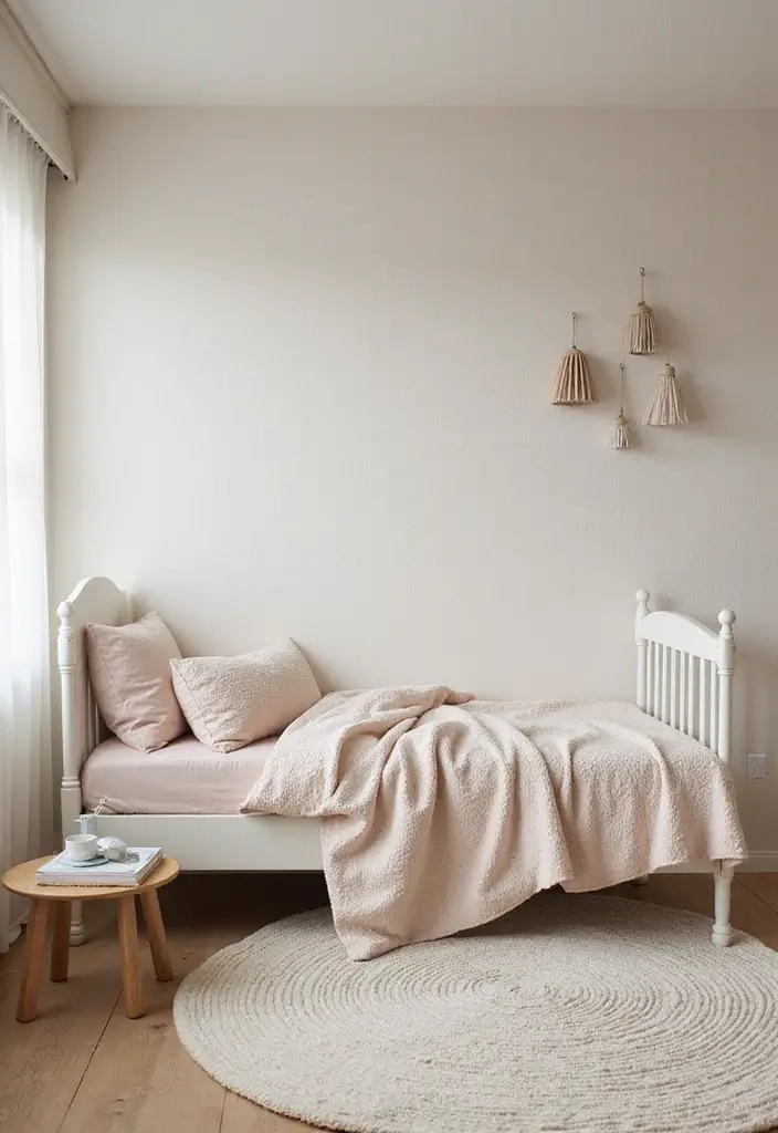 25 Kids Bedroom Paint Ideas That Make Walls Come Alive - 22. Soft Textured Finishes