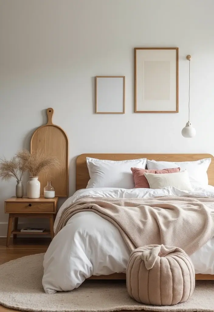 25 Kids Room Ideas for Girls Bedroom That Feel Magical - 15. Cozy, Bright Scandi