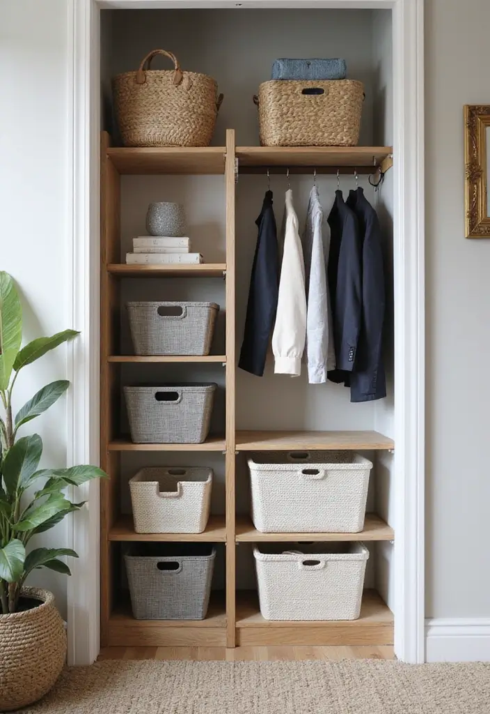 25 King Size Bed in Small Bedroom Ideas That Actually Work - 13. Optimize Closet Space