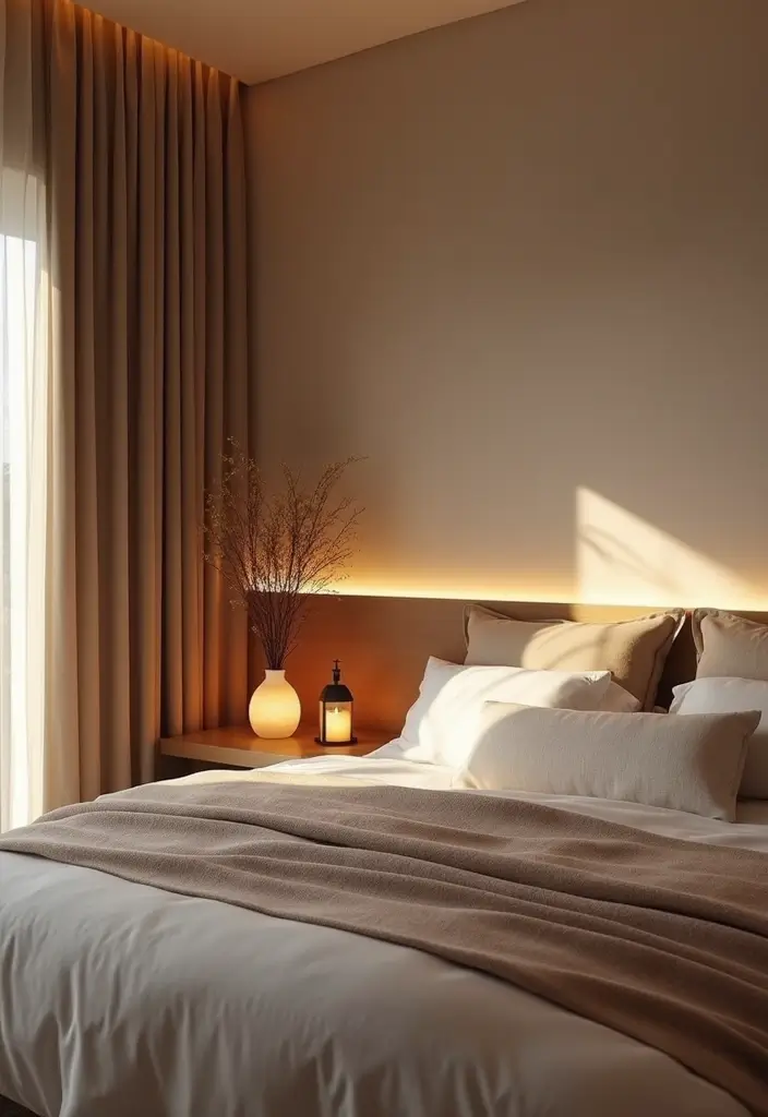 25 King Size Bed in Small Bedroom Ideas That Actually Work - 25. Create a Zen Space