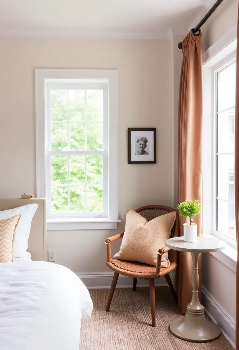 25 One Window Bedroom Ideas That Maximize Light & Style - 18. Cozy Nooks