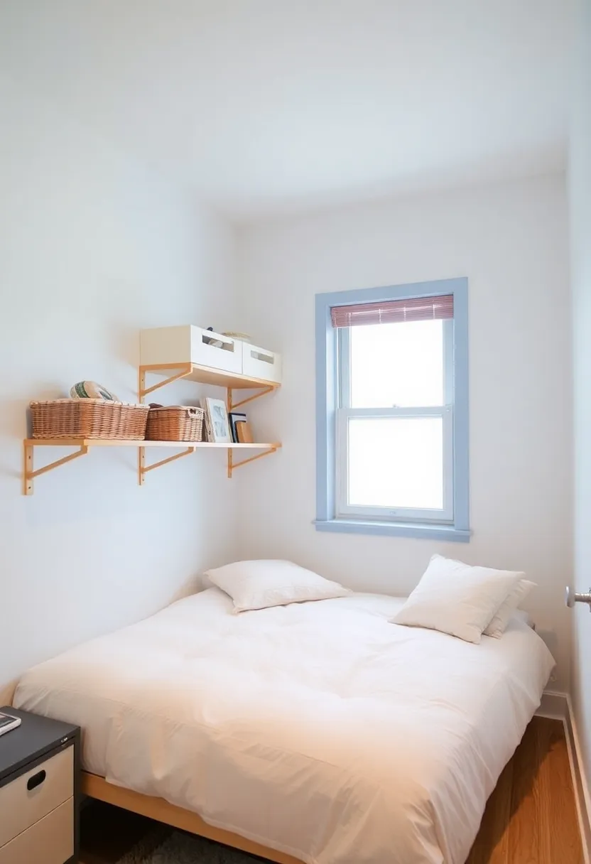 25 One Window Bedroom Ideas That Maximize Light & Style - 5. Clever Storage Solutions