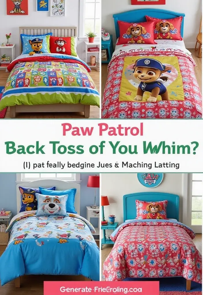 25 Paw Patrol Bedroom Ideas for Boys That Are Paw-some! - 1. Paw Patrol Bedding Sets