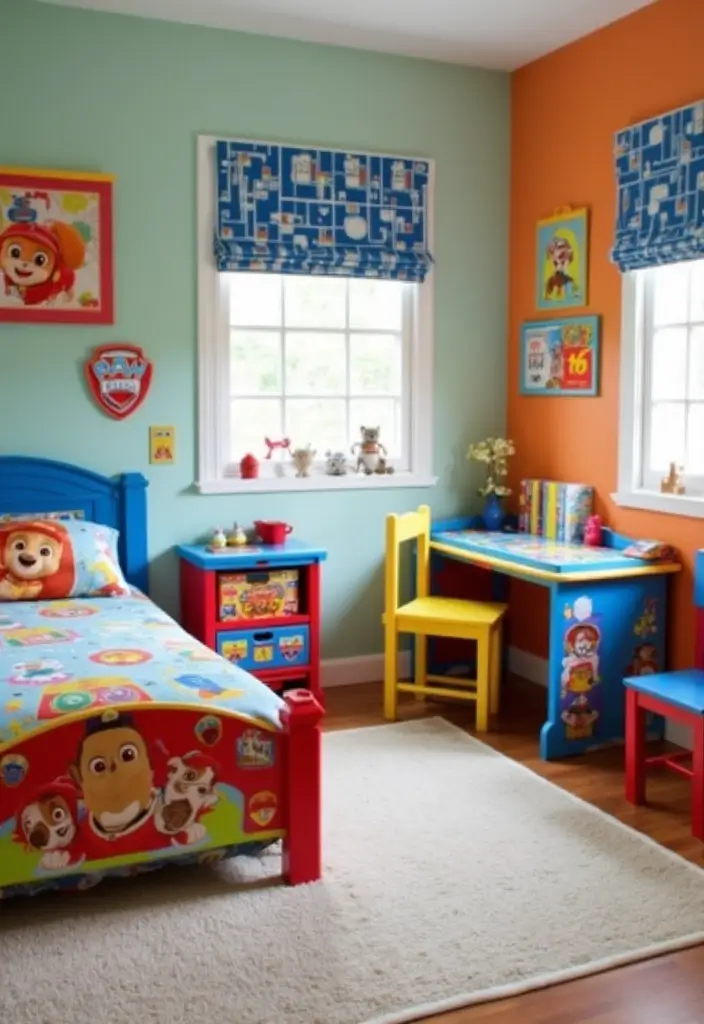 25 Paw Patrol Bedroom Ideas for Boys That Are Paw-some! - 8. Paw Patrol Themed Furniture
