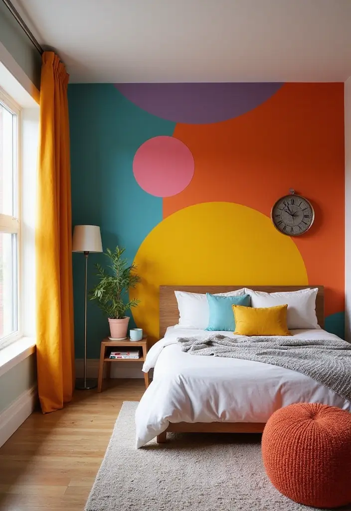 25 Room Ideas for Teenagers Bedroom That Mix Trend & Personality - 15. Vibrant Color Blocking