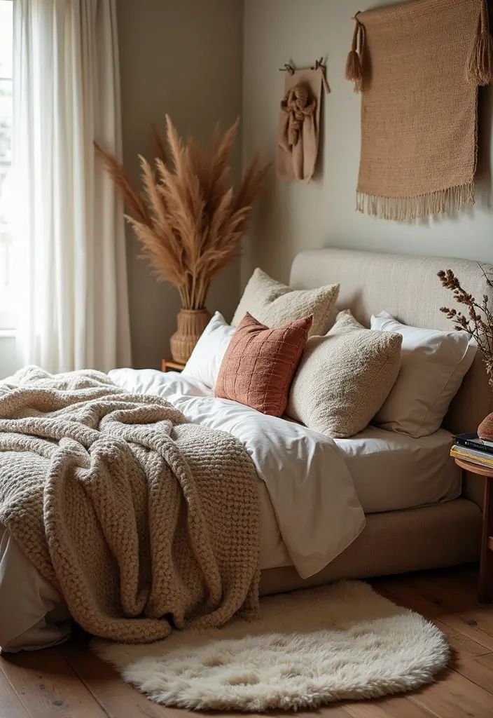 25 Room Ideas for Teenagers Bedroom That Mix Trend & Personality - 16. Funky Layered Textures