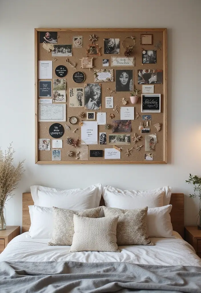 25 Room Ideas for Teenagers Bedroom That Mix Trend & Personality - 25. Inspire with Vision Boards