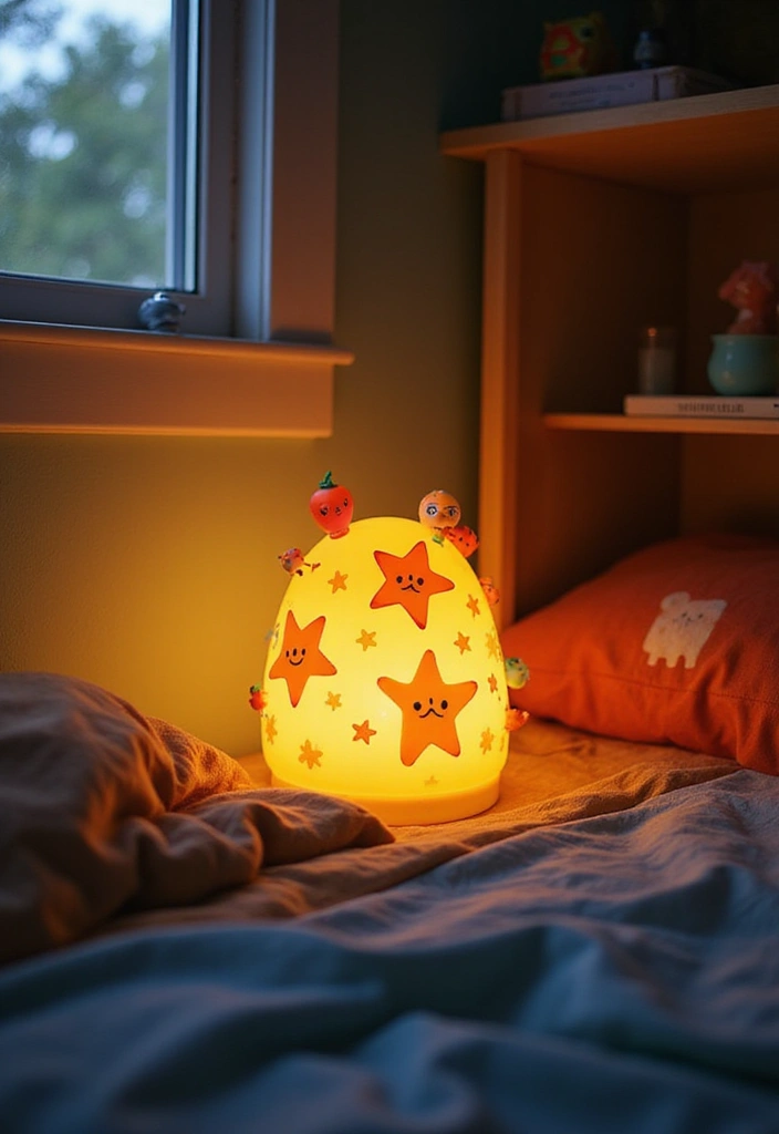 25 Toca Boca House Ideas Free Bedroom That Are Cute & Creative - 15. Colorful Night Lights