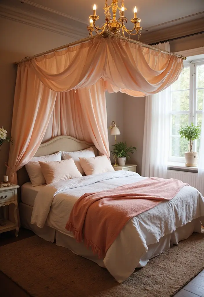 26 Teen Boho Bedroom Ideas That Feel Trendy and Creative - 11. Whimsical Bed Canopies