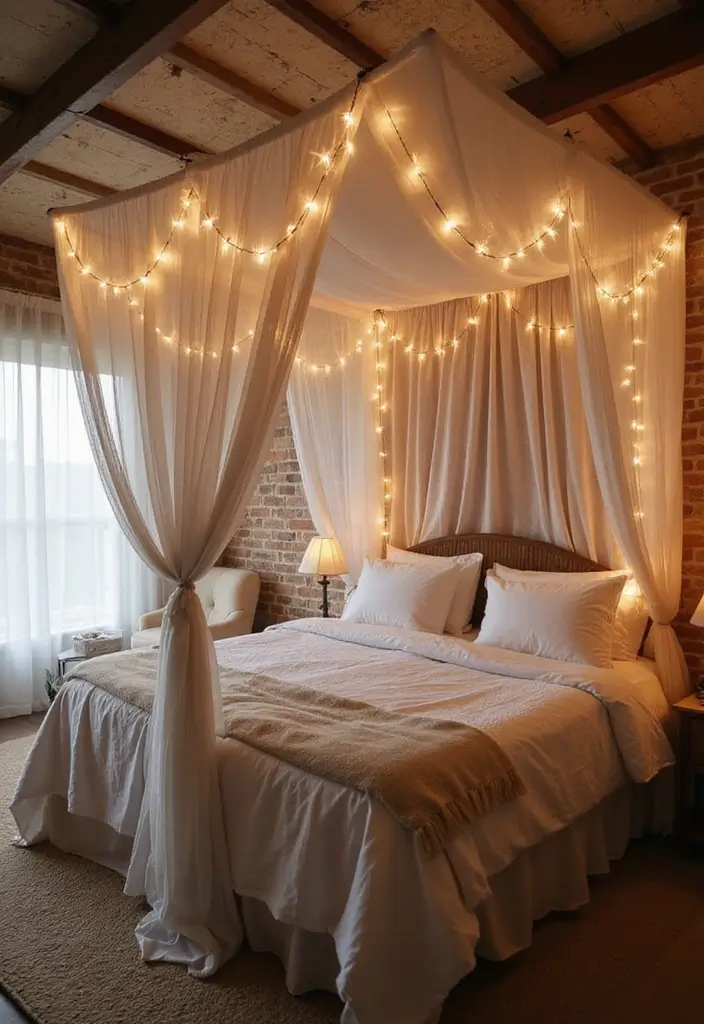 26 Teen Boho Bedroom Ideas That Feel Trendy and Creative - 7. Dreamy Canopy Beds