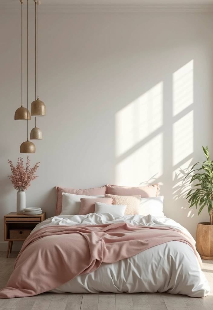 27 Main Bedroom Ideas Modern That Feel Spacious and Sleek - 11. Minimalist Bedding