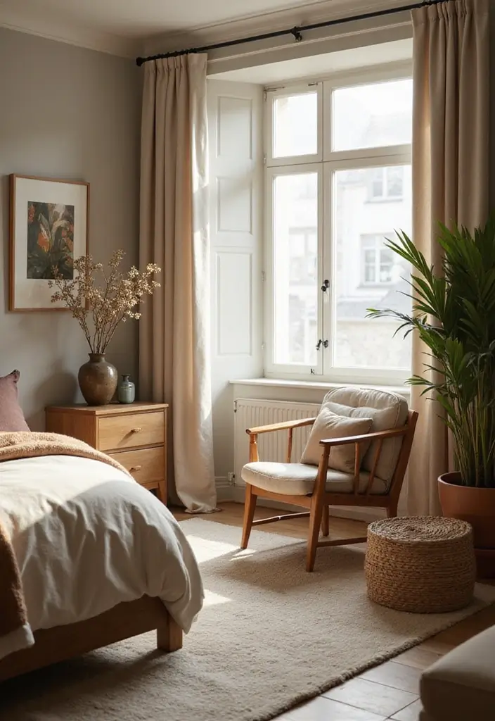 27 Main Bedroom Ideas Modern That Feel Spacious and Sleek - 14. Cozy Nooks