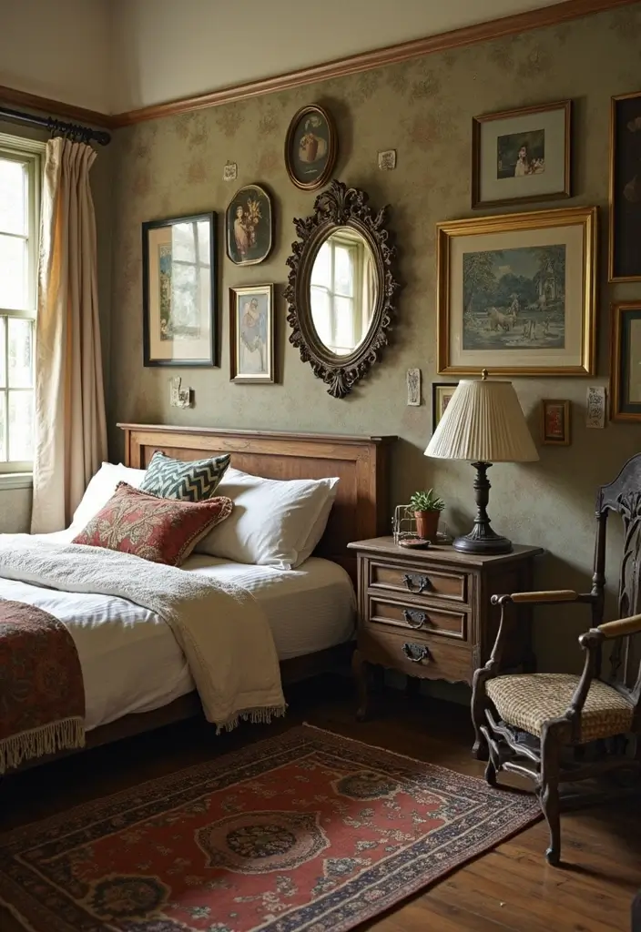 28 Girls Small Bedroom Ideas That Balance Style & Storage - 11. Vintage Finds