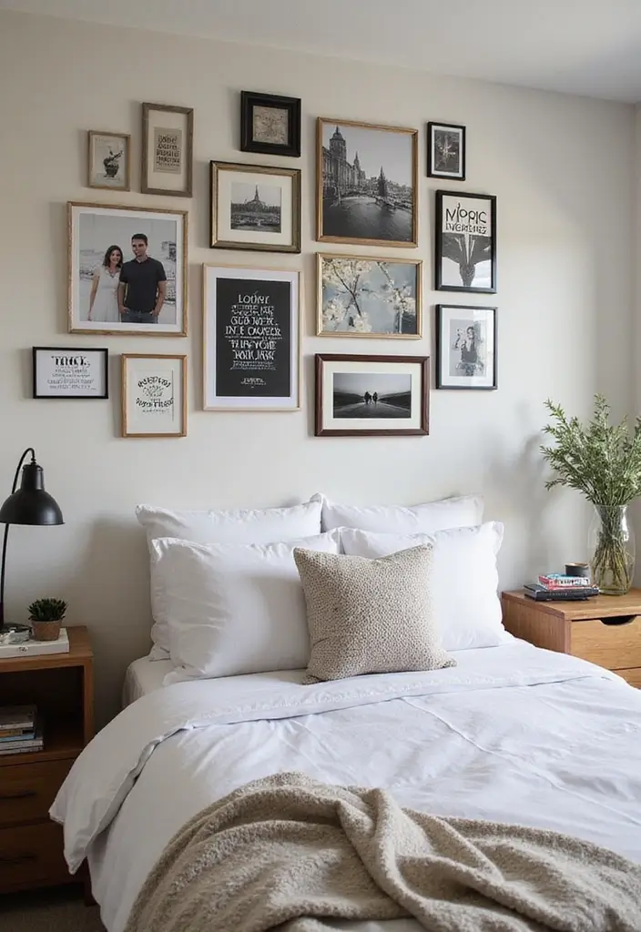 28 Girls Small Bedroom Ideas That Balance Style & Storage - 28. Personalized Wall Decor