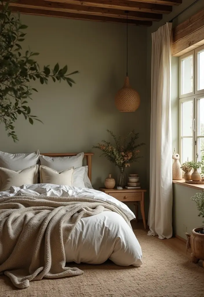 28 Rustic Brown Bedroom Ideas That Bring Natural Warmth - 4. Cozy Color Palettes