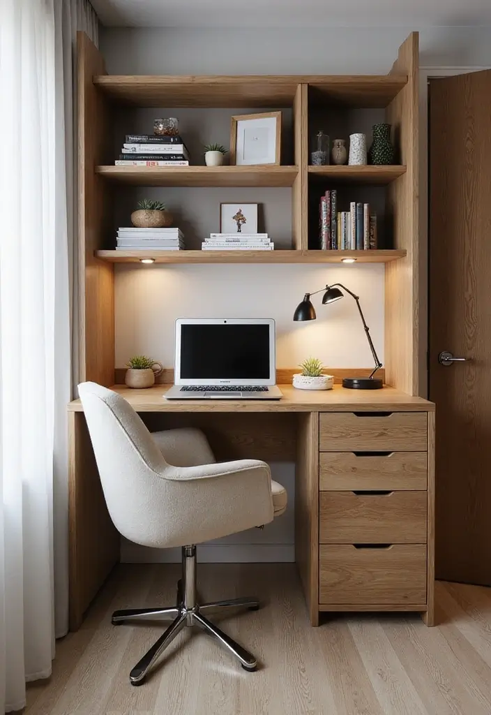 30 Bedroom Ideas for Small Spaces That Maximize Function & Style - 16. Compact Desks