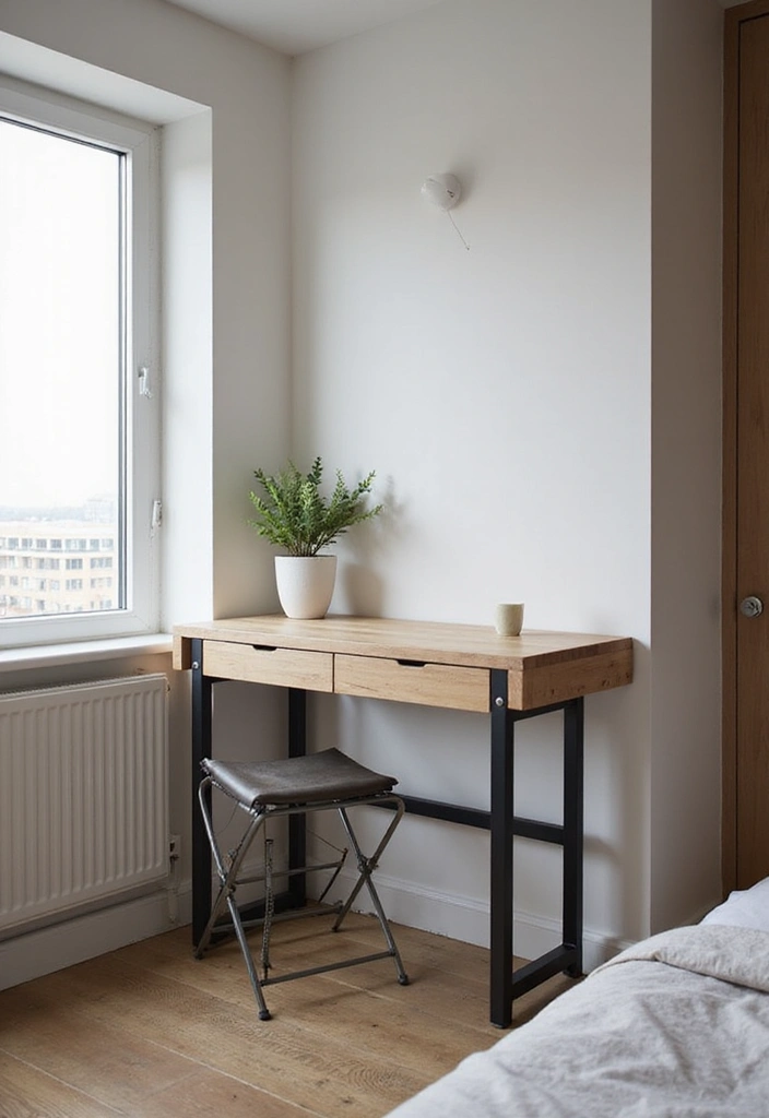 30 Bedroom Ideas for Small Spaces That Maximize Function & Style - 2. Foldable Furniture