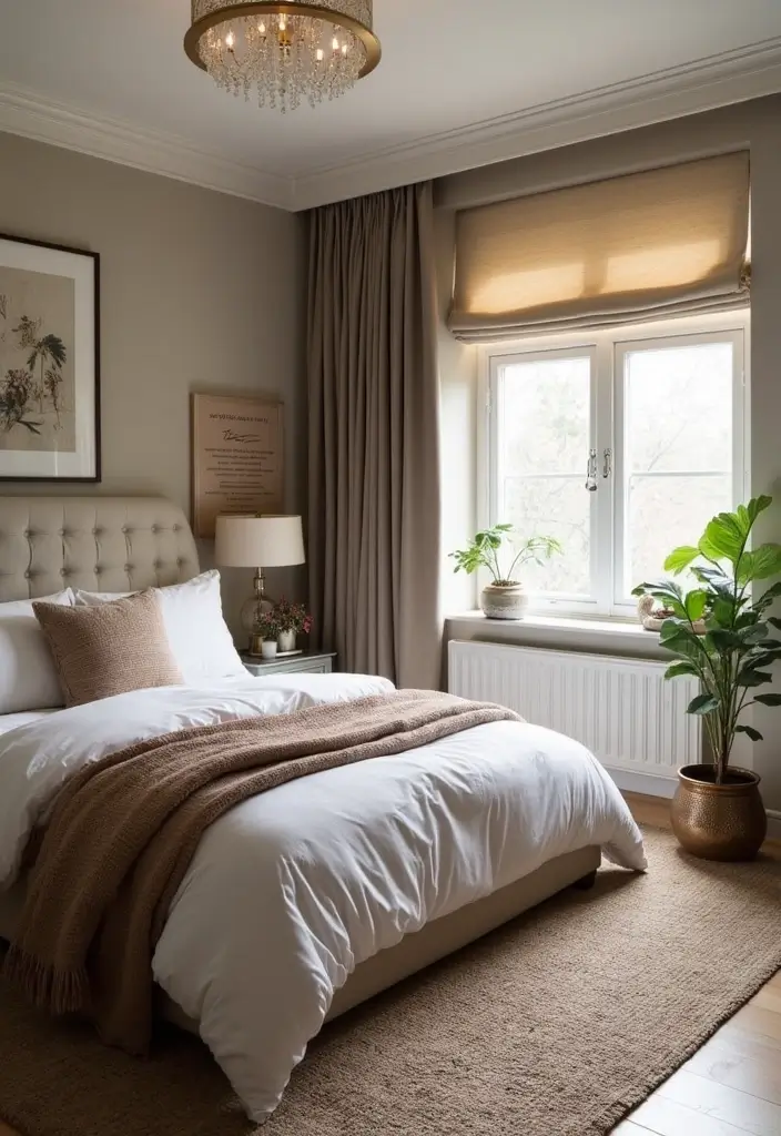 30 Bedroom Ideas for Small Spaces That Maximize Function & Style - 21. Upholstered Beds for Comfort