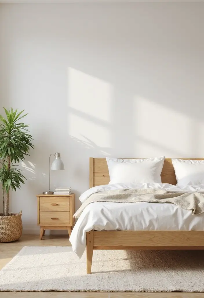 30 Beige Aesthetic Bedroom Ideas That Feel Calm & Minimalist - 3. Minimalist Furniture Selection