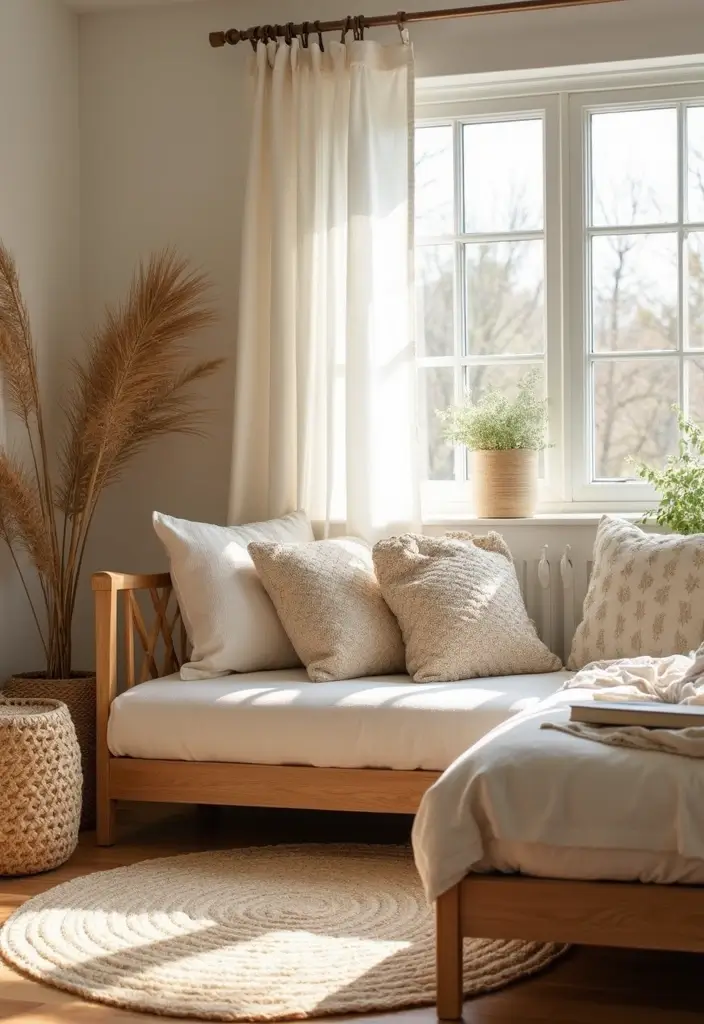 30 Beige Aesthetic Bedroom Ideas That Feel Calm & Minimalist - 6. Incorporating Beige Home Accessories