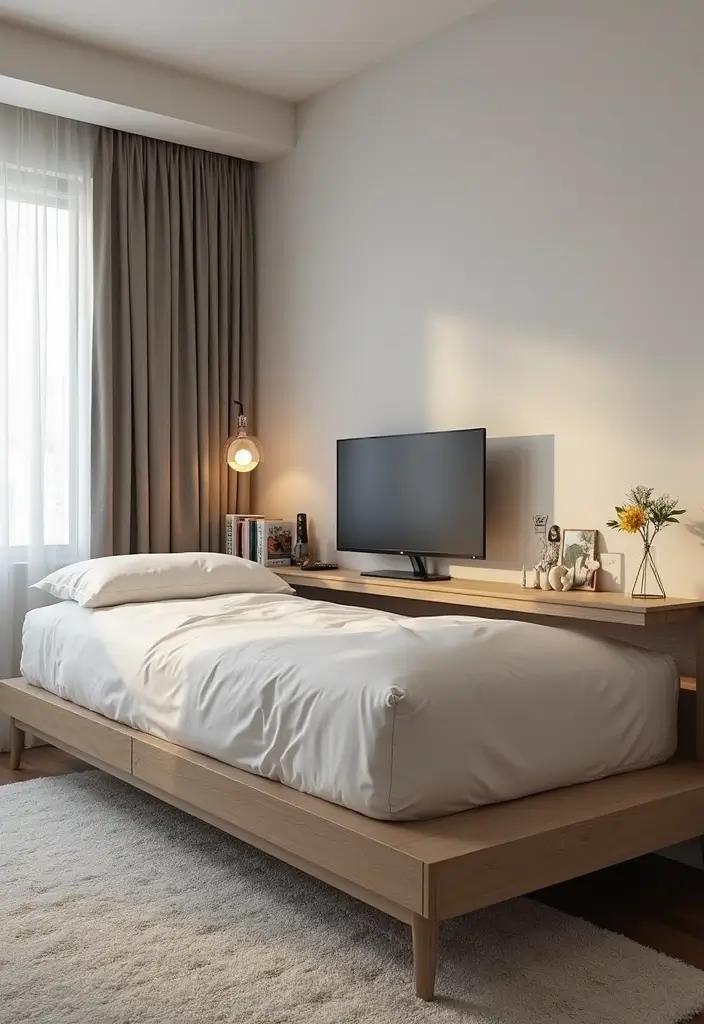 30 Folding Study Table Ideas Bedroom That Save Space Smartly - 21. Customizable Folding Workstation