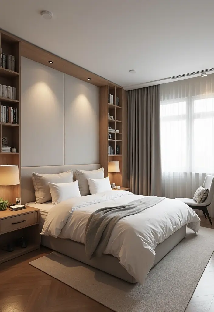 30 Folding Study Table Ideas Bedroom That Save Space Smartly - 8. Transformable Desk Bed Combo