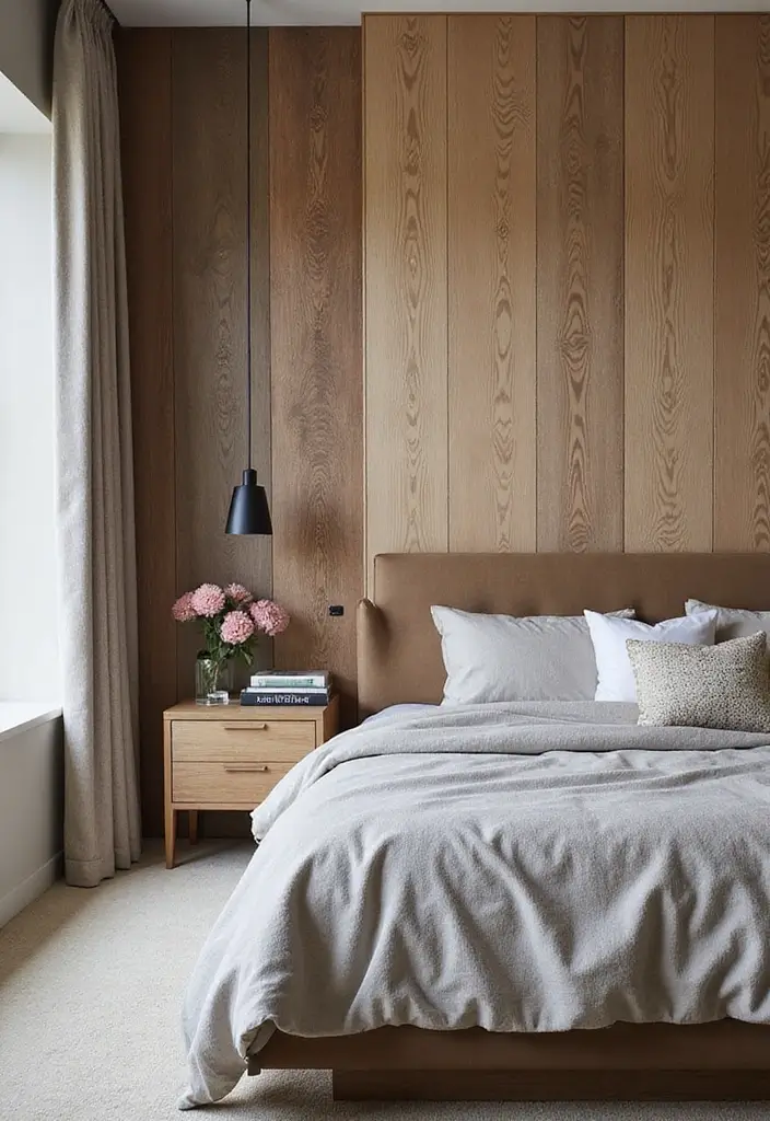 30 Luxury Bedroom Design Ideas That Exude Elegance & Class - 12. Textured Wall Treatments