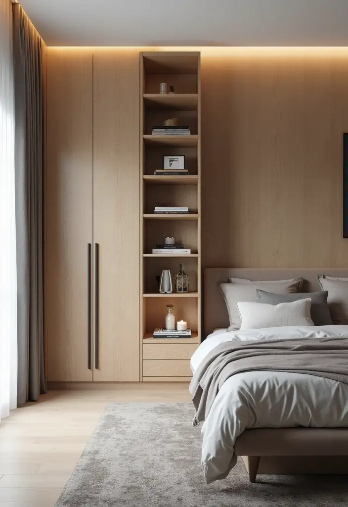 30 Luxury Bedroom Design Ideas That Exude Elegance & Class - 30. Smart Storage Solutions